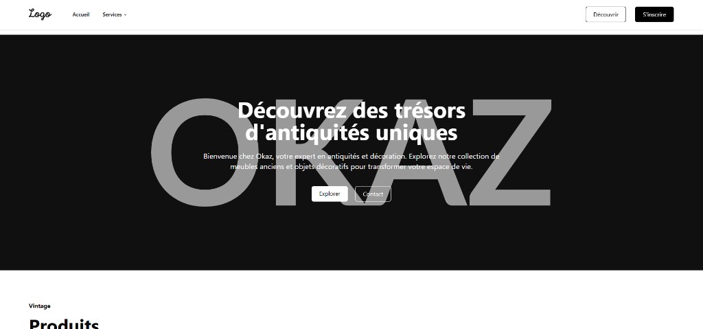 Aperçu du projet OKAZ